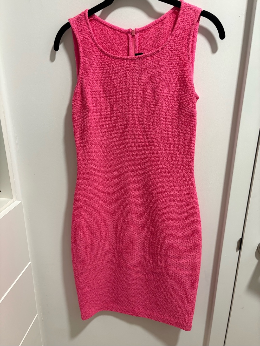 St. John Pink Bouvt Dress and Blazer Suit Set, Size 0